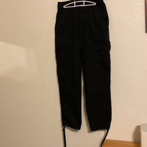 5.11 Tactical Men's Black Rip Stop Tactical Cargo Pants Size M